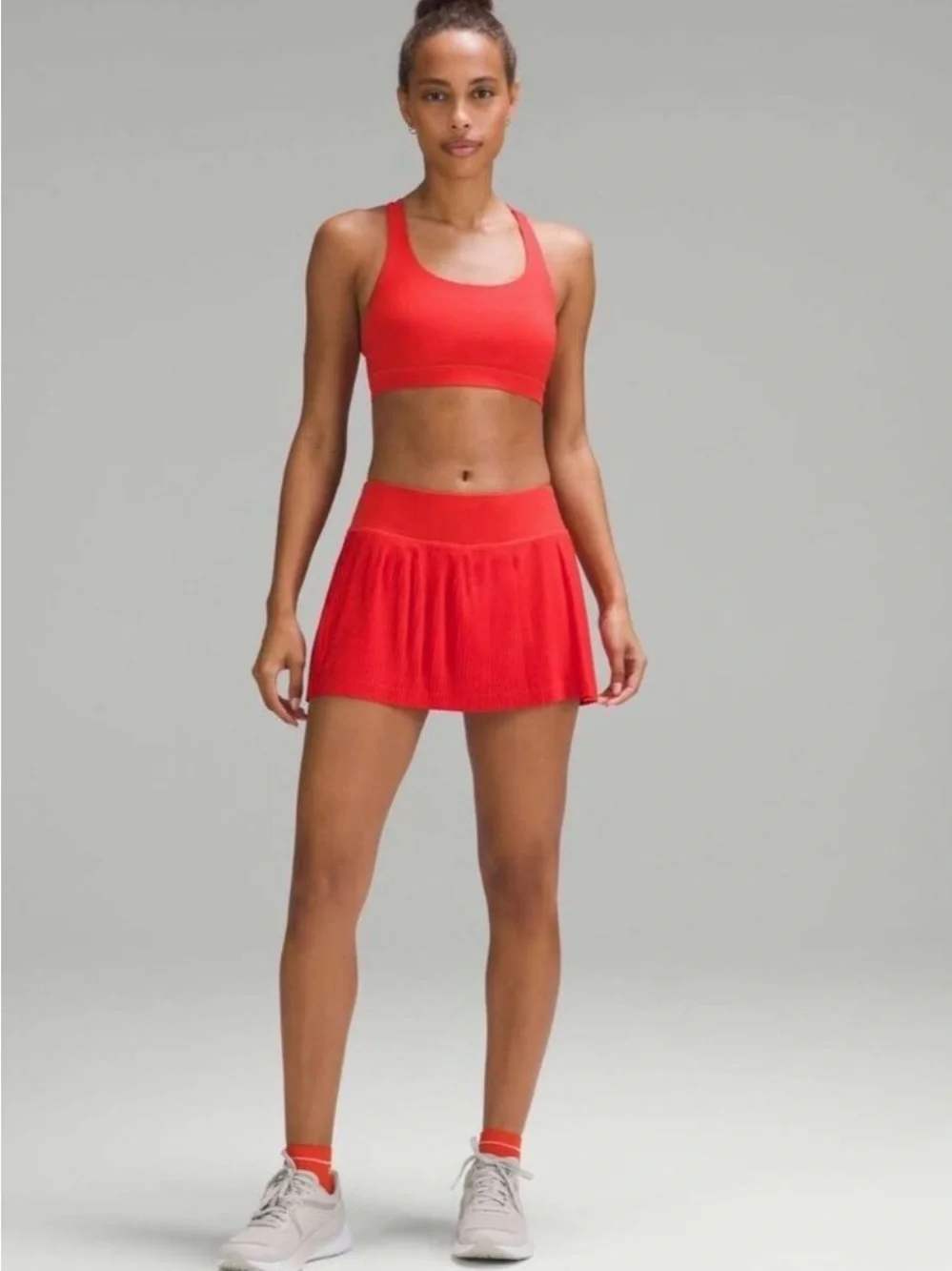 Lululemon Energy Bra *Medium Support, B–D Cups in Hot Heat Red Size 12